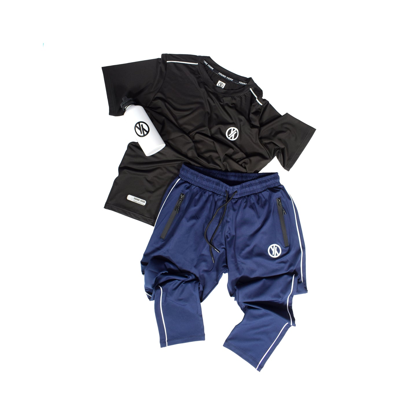 BASIC LINE UP BLACK & NAVY TRACKSUIT