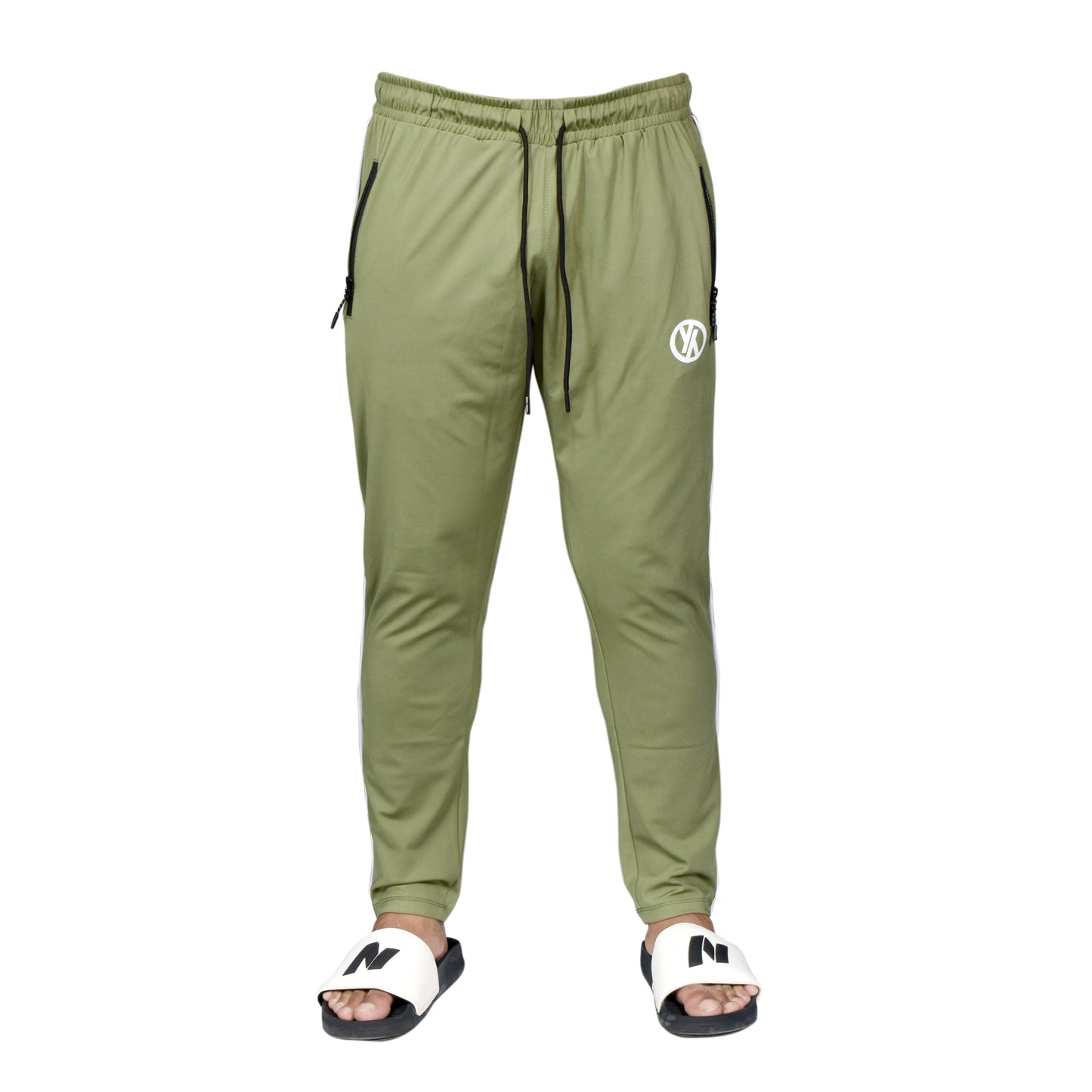 BASIC LINE UP TROUSER - OLIVE GREEN