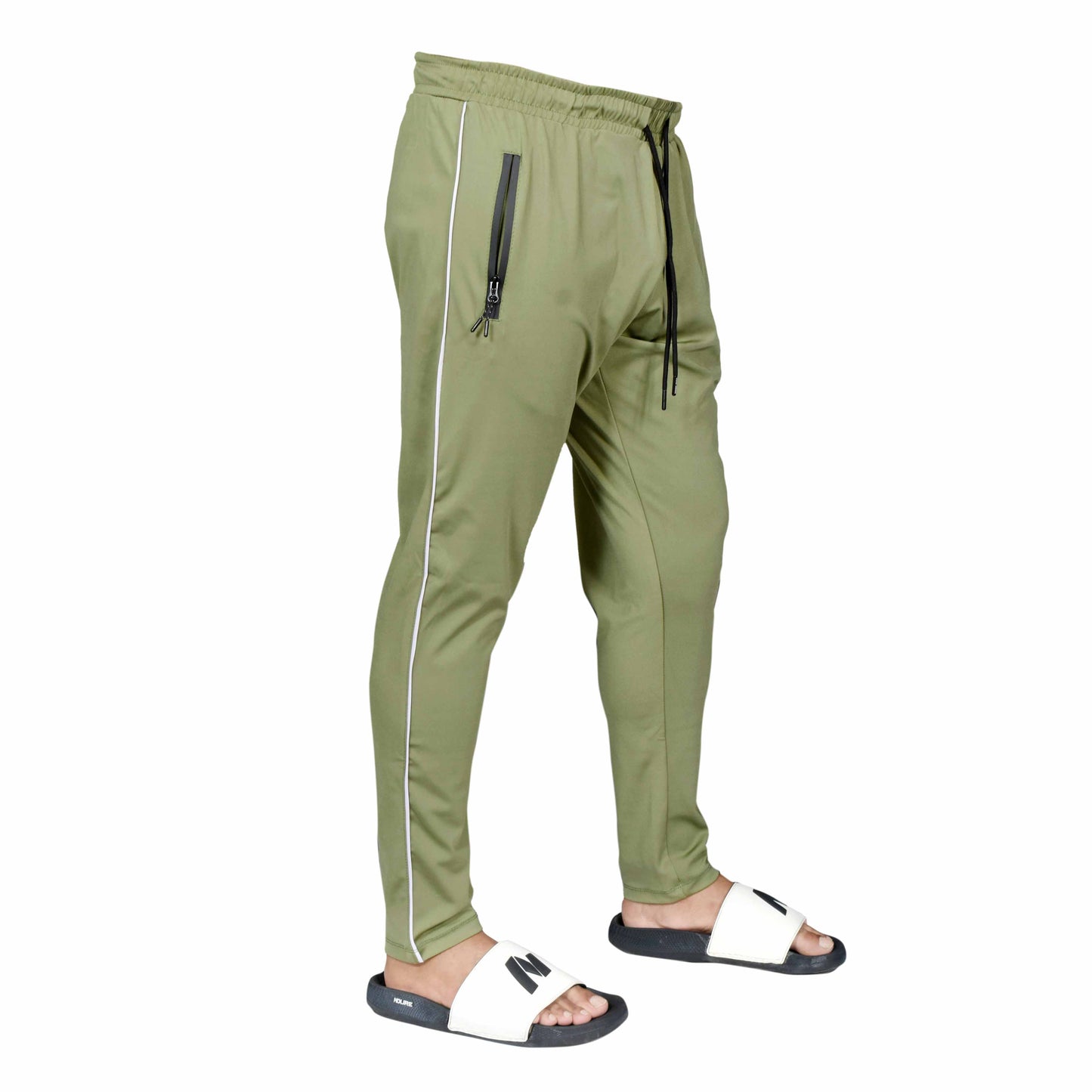 BASIC LINE UP TROUSER - OLIVE GREEN