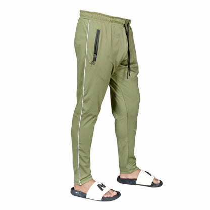 BASIC LINE UP TROUSER - OLIVE GREEN