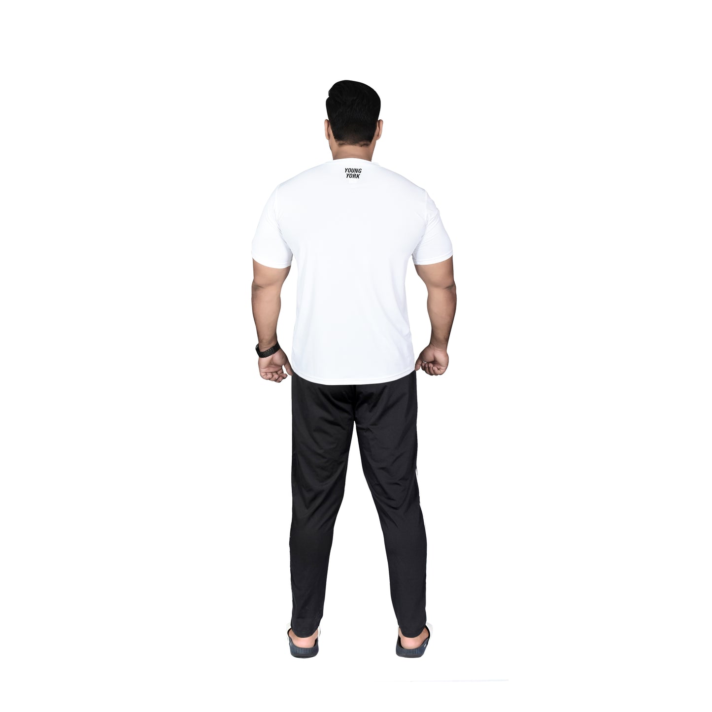 BASIC LINE UP BLACK & WHITE TRACKSUIT