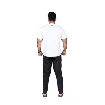 BASIC LINE UP BLACK & WHITE TRACKSUIT