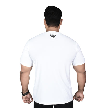 BASIC LINE T SHIRT - WHITE