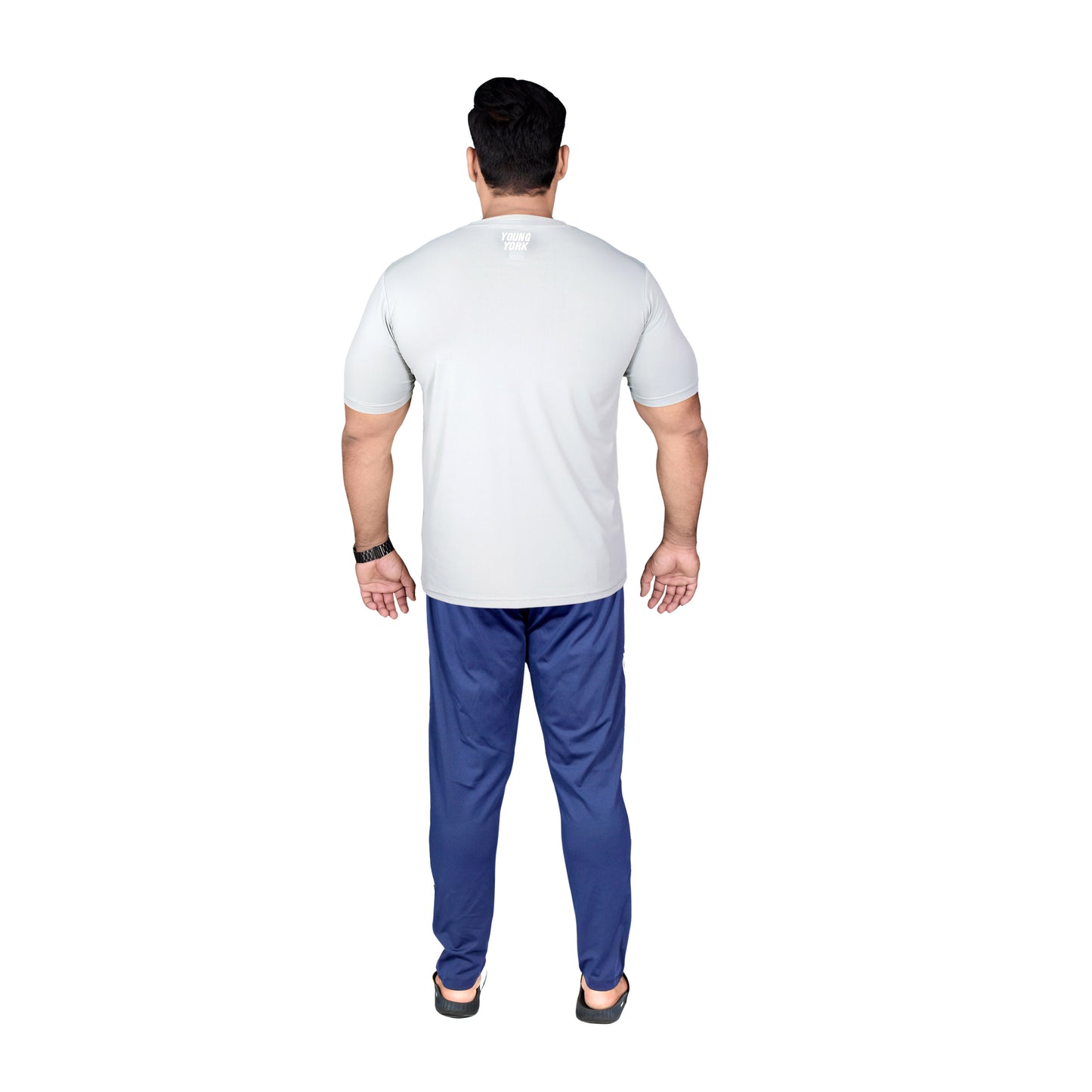 BASIC LINE UP GREY & NAVY TRACKSUIT