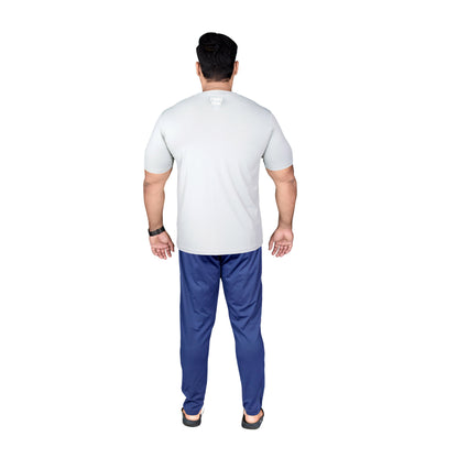 BASIC LINE UP GREY & NAVY TRACKSUIT