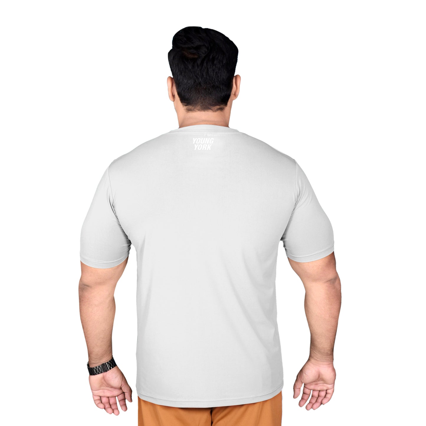BASIC LINE T SHIRT - GREY