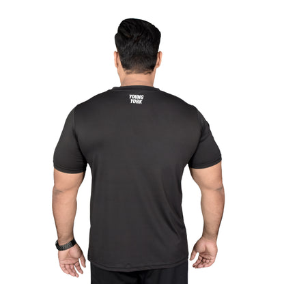 BASIC LINE T SHIRT - BLACK