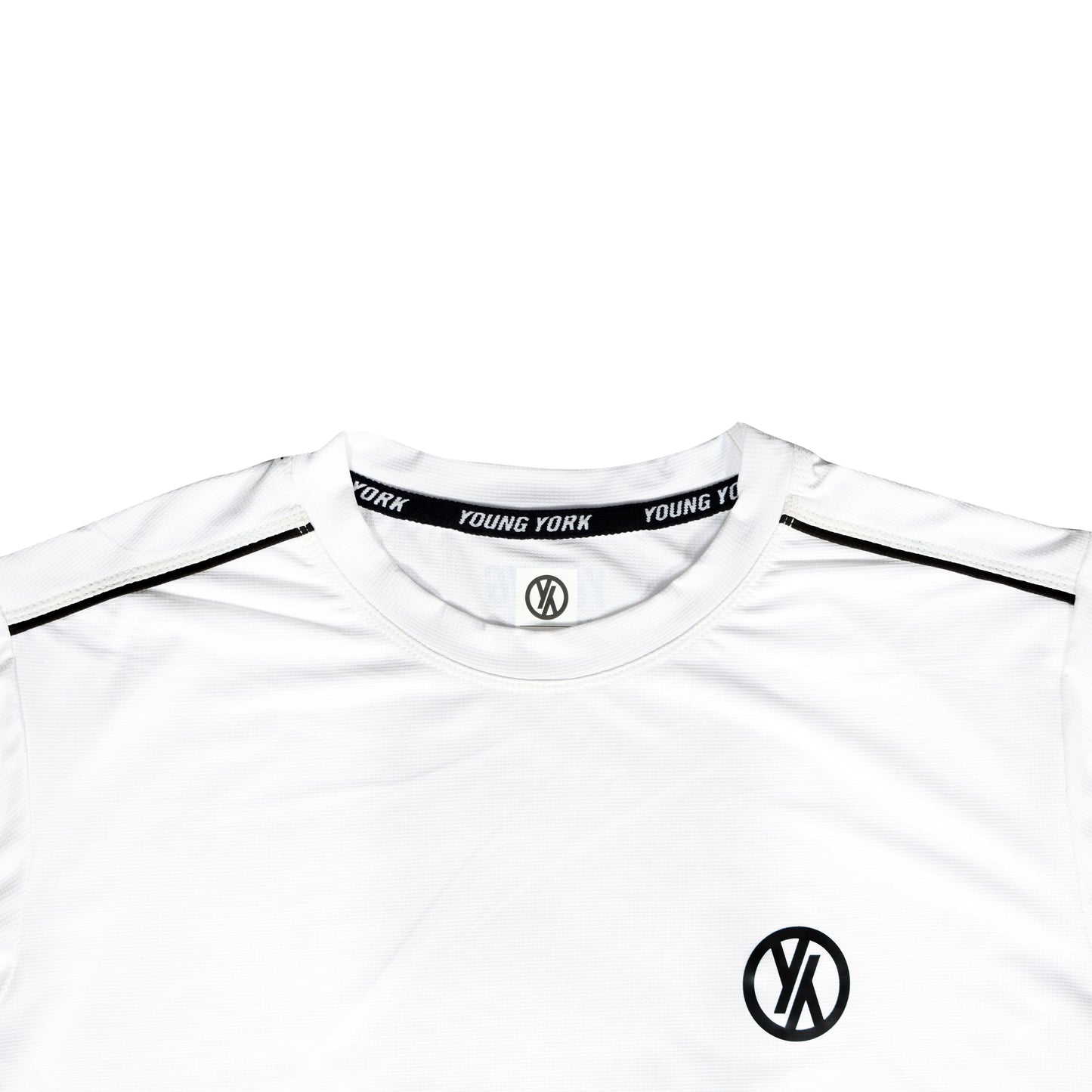 BASIC LINE T SHIRT - WHITE