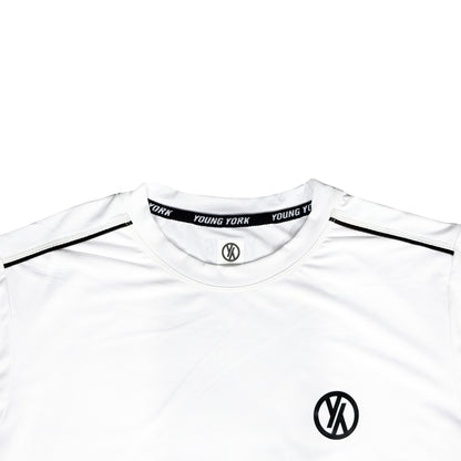 BASIC LINE T SHIRT - WHITE