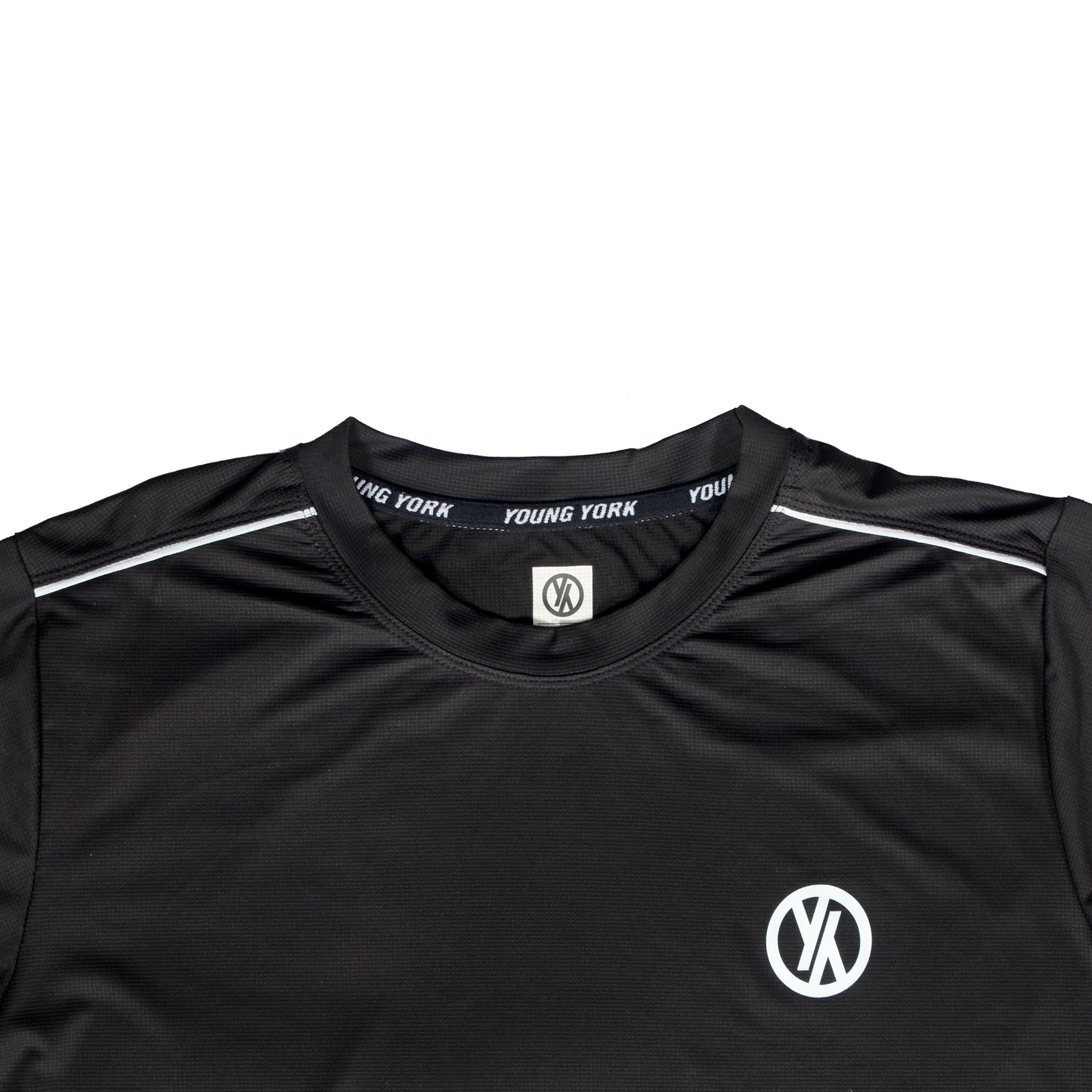 BASIC LINE T SHIRT - BLACK