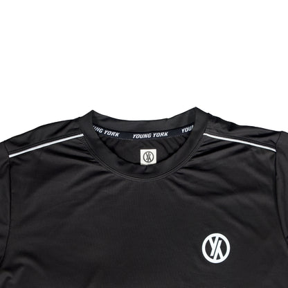 BASIC LINE T SHIRT - BLACK