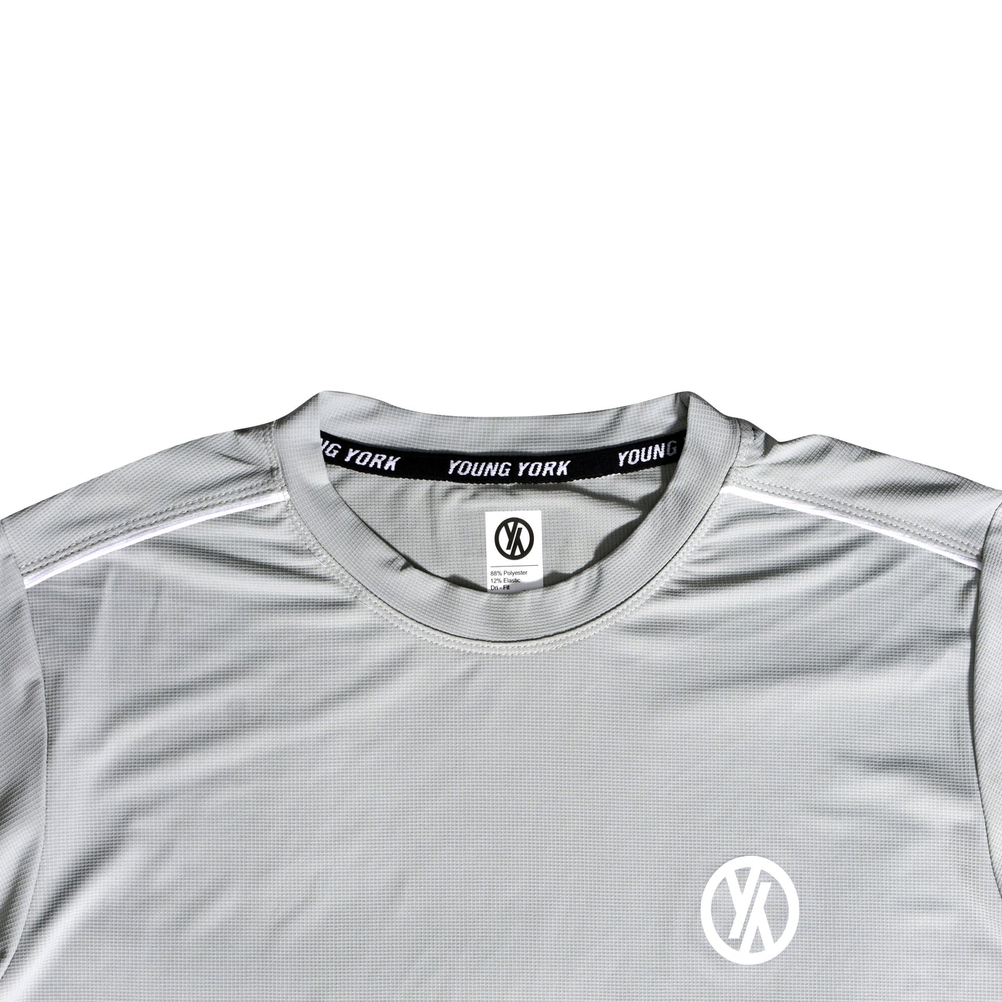 BASIC LINE T SHIRT - GREY