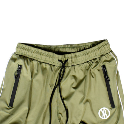 BASIC LINE UP TROUSER - OLIVE GREEN